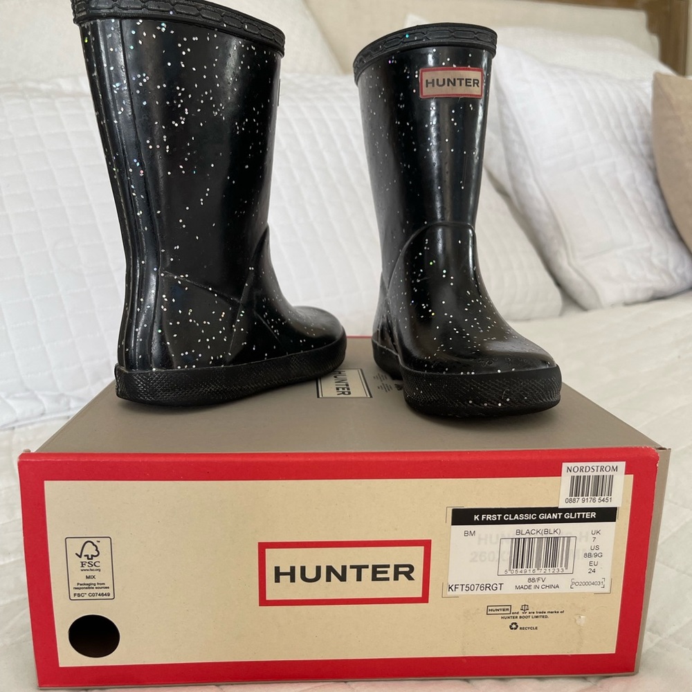 Kids Original First Glitter Rain Boot